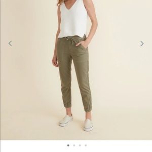 Emmy utility pant in faded olive